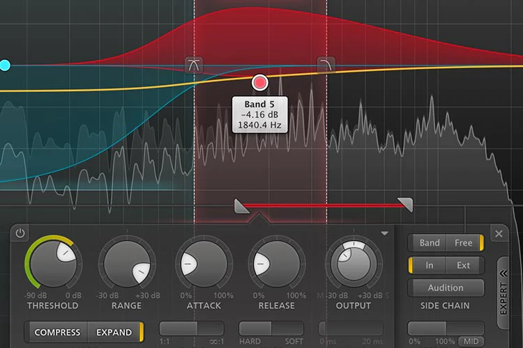 FabFilter Pro-MB Multi-Band Dynamics Processor – Professional Audio Software & Plugin - Image 5
