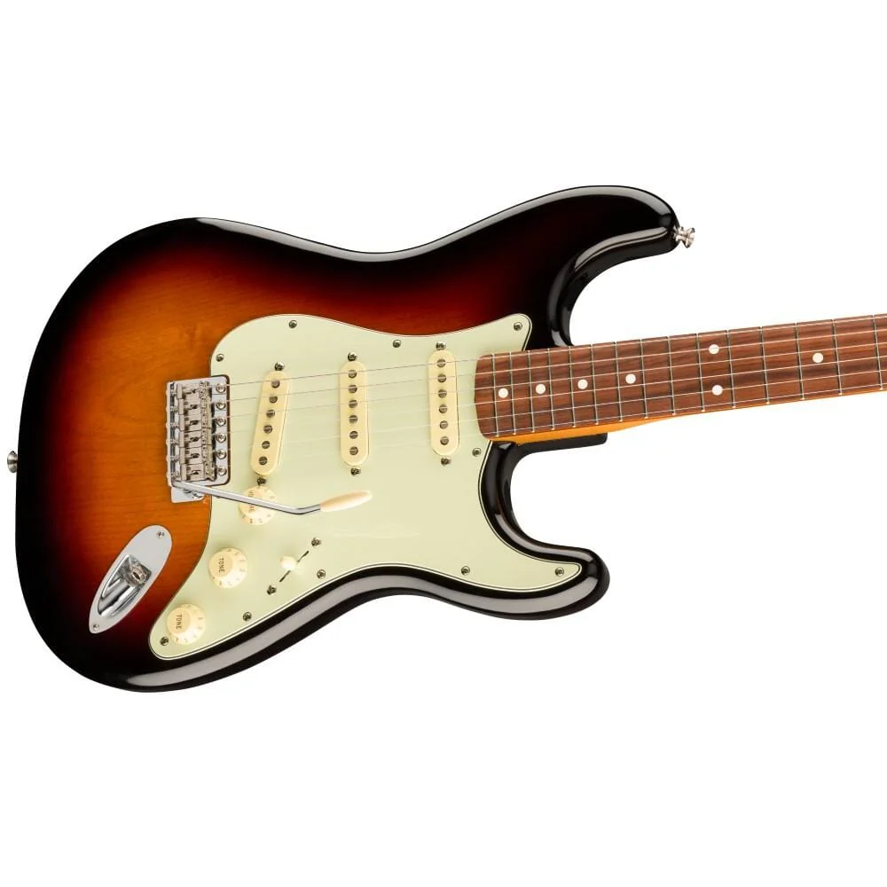 Fender Vintera '60s Stratocaster Electric Guitar - Pau Ferro- 3-Color Sunburst - Image 4