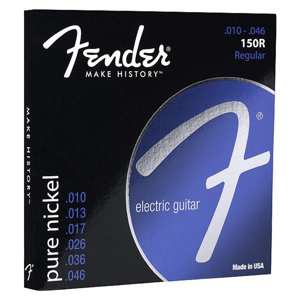 Fender 150R Pure Nickel Ball End Electric Guitar Strings 10 - 46 Gauge