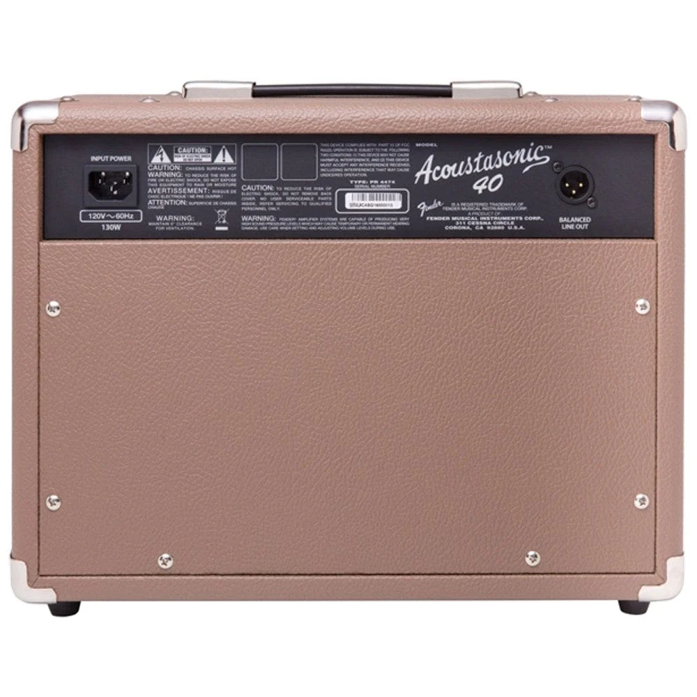 Fender Acoustasonic 40 Acoustic Combo Guitar Amplifiers - Image 6