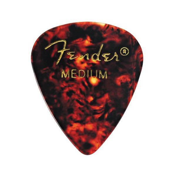 Fender 351 Classic Medium Guitar Picks - Shell - Pack of 12