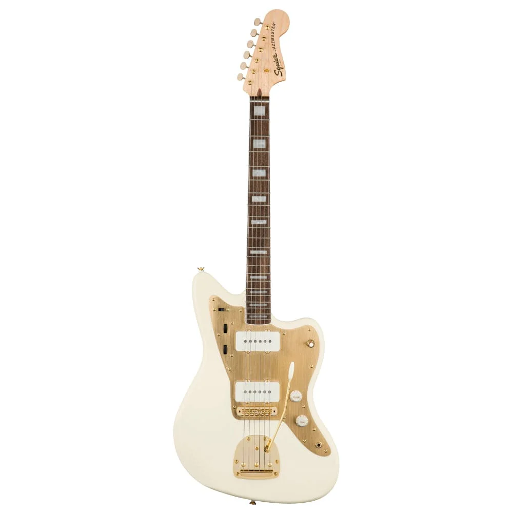 Fender 40th Anniversary Jazzmaster Gold Edition 6 String Electric Guitar - Image 9