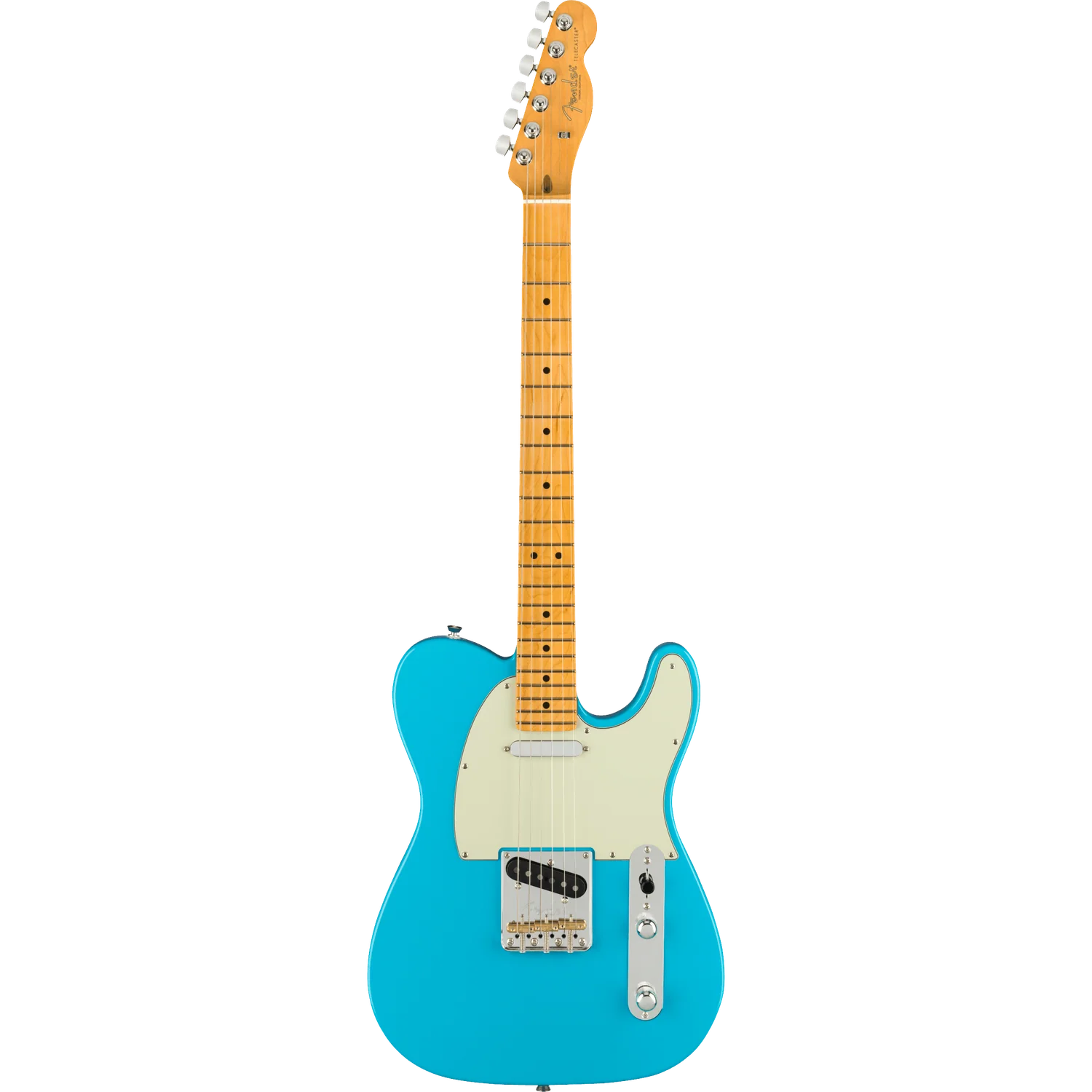 Fender American Professional II Telecaster Electric Guitar - Miami Blue