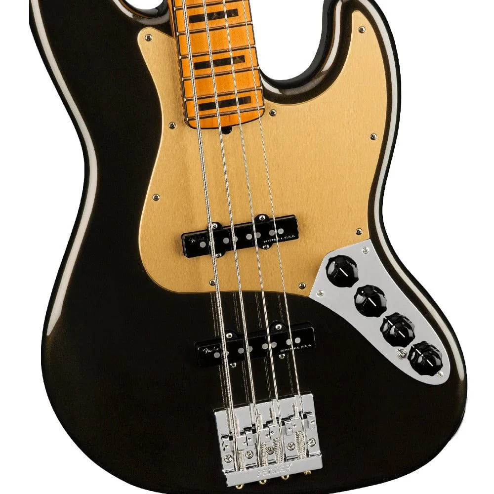 Fender American Ultra Jazz 4 String Electric Bass Guitar - Image 2