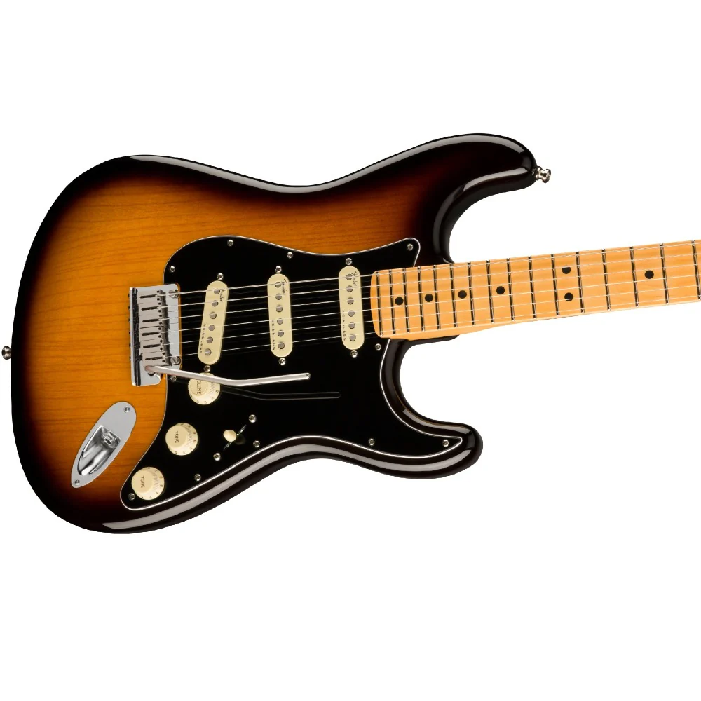 Fender American Ultra Luxe SSS Stratocaster Electric Guitar - Image 3