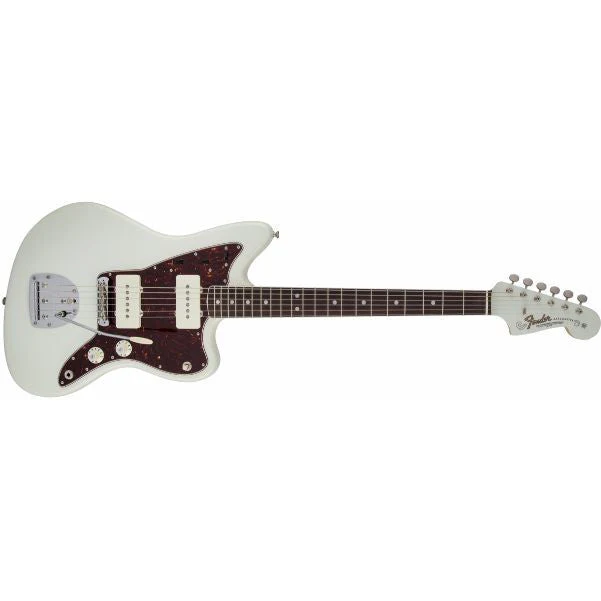 Fender American Vintage '65 Jazzmaster Electric Guitar, Round-Lam Rosewood Fingerboard, Olympic White