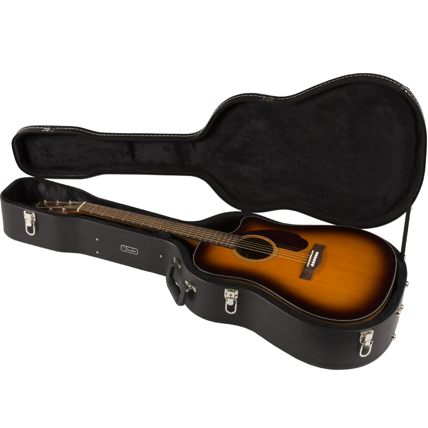 Fender CD-140SCE Electro-Acoustic Guitar with Case - Image 8