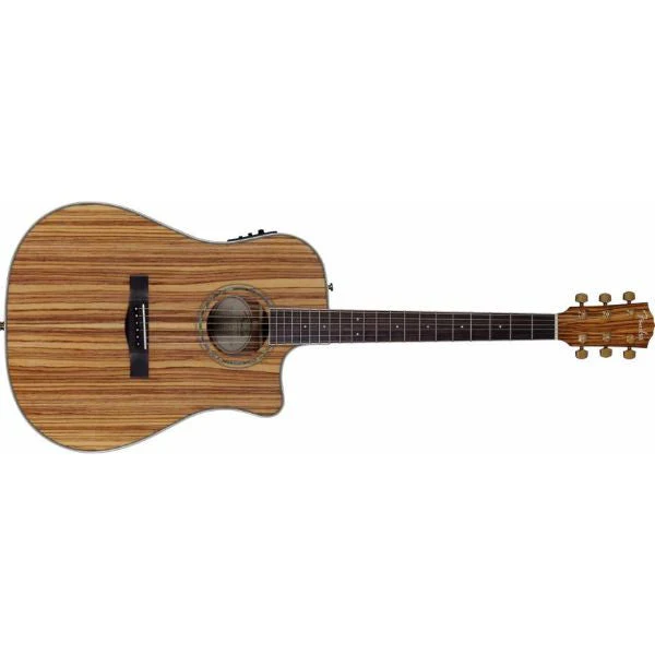 Fender CD-220CE All Zebrano Acoustic Electric Guitar
