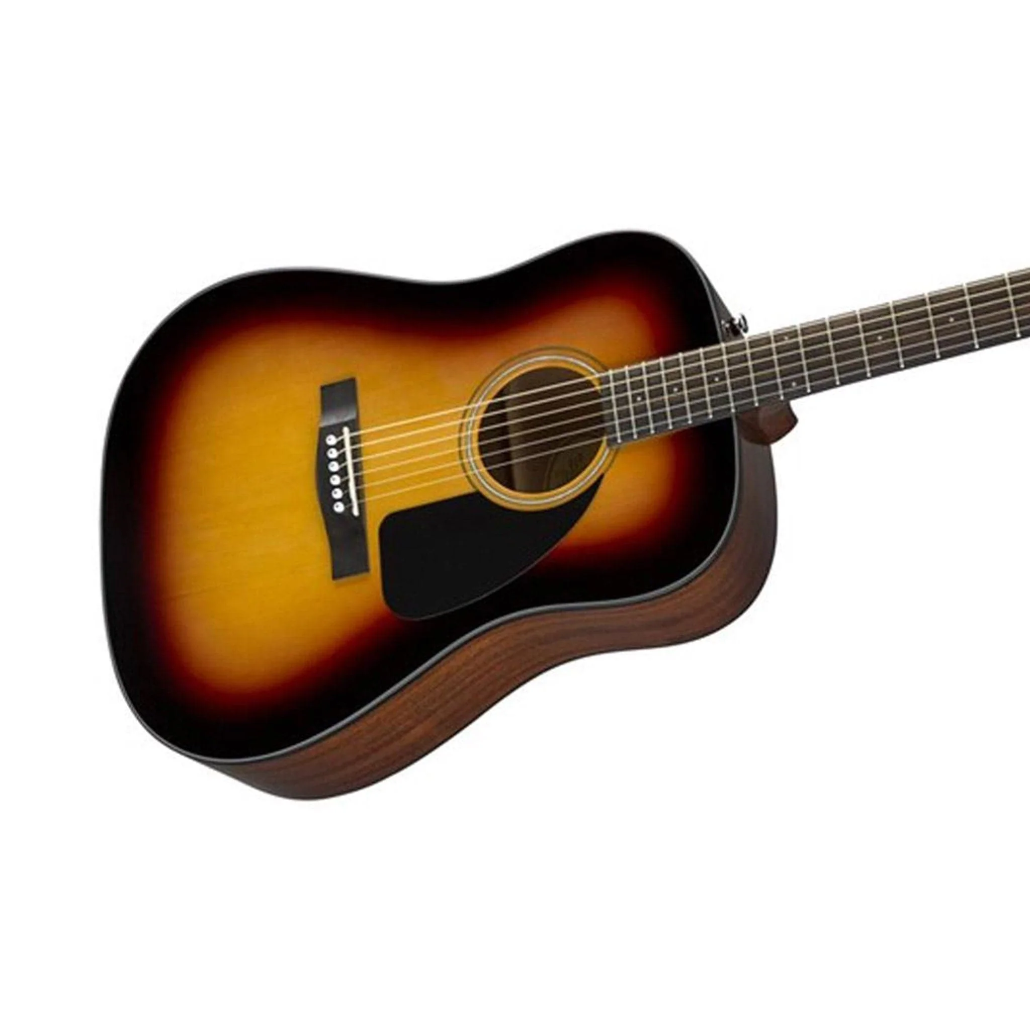 Fender CD 60 Dread V3 DS 6 String Acoustic Guitar Bundle with Dust Cover, Tuner, Cloth, Strap, Picks & Ebook - Image 18