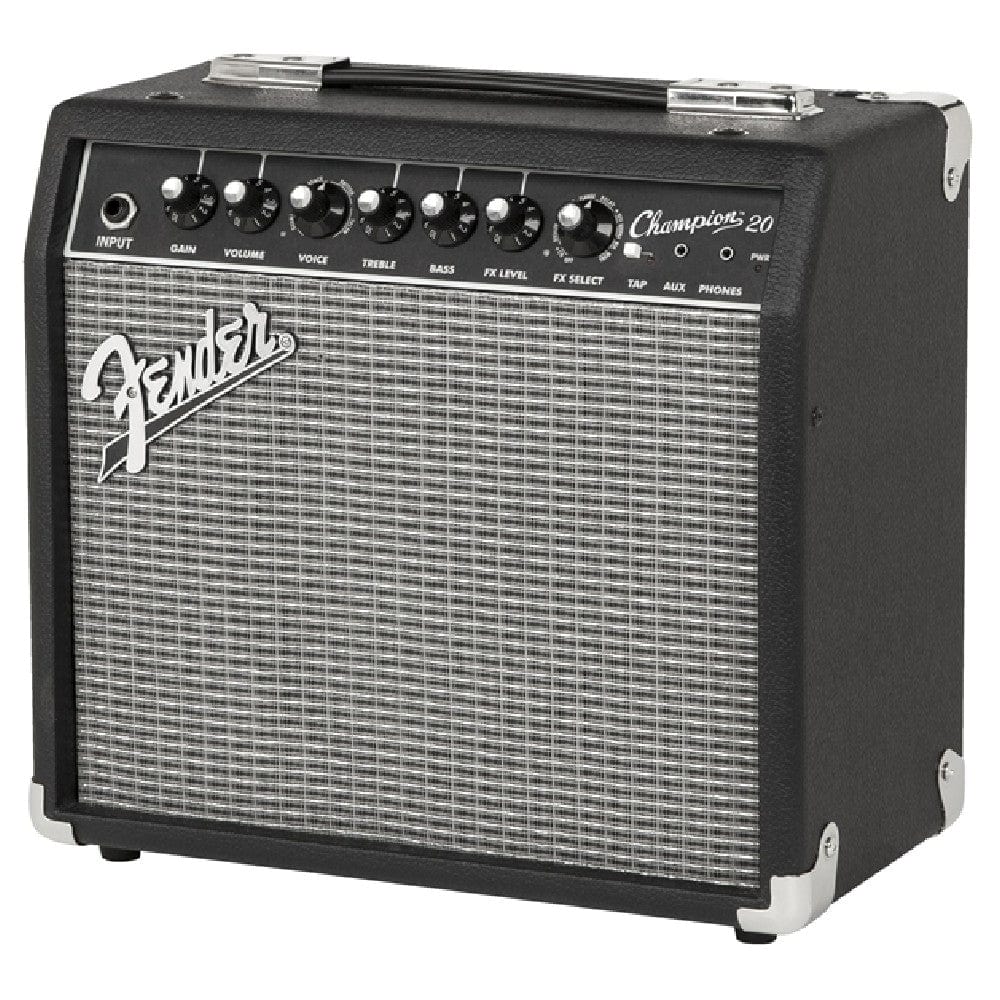 Fender Champion 20 Watts Combo Guitar Amplifier with Cable, Polishing Cloth & E-Book - Image 3