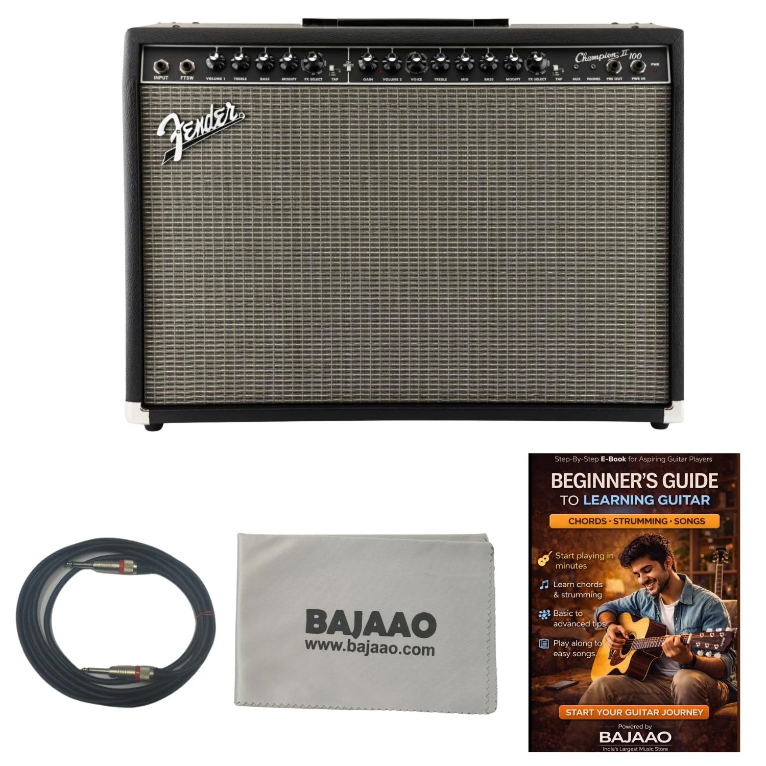 Fender Champion II 100W Combo Guitar Amplifier - Image 5