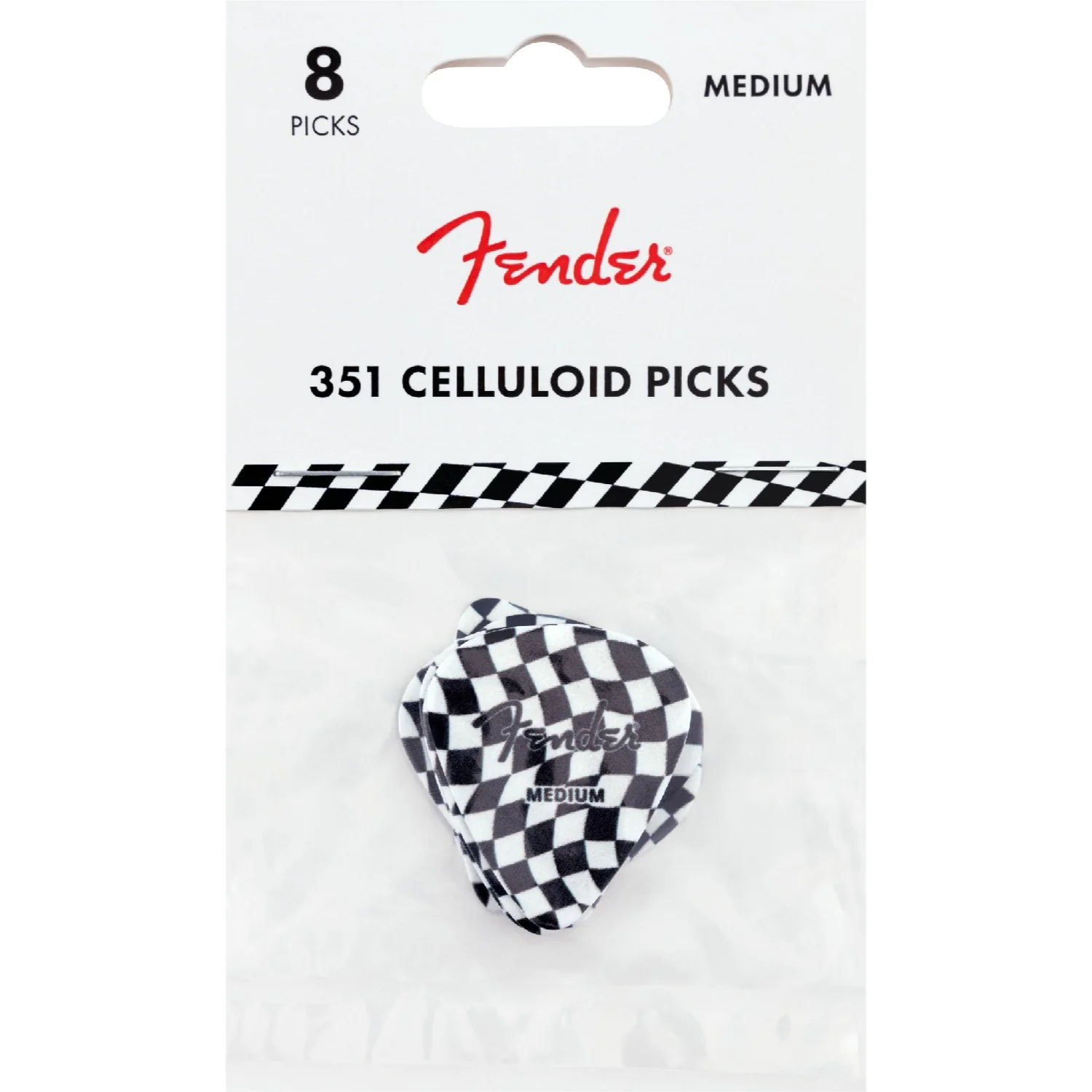 Fender Checker 351 Celluloid Melody Medium Picks