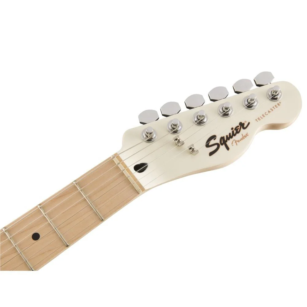Fender Contemporary Telecaster HH 6 String Electric Guitar - Pearl White - Image 5