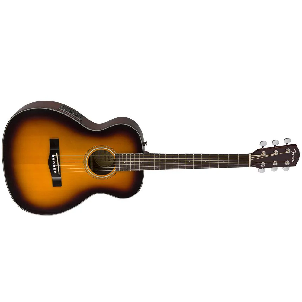 Fender CT-140SE 6-String Electro-Acoustic Guitar with Case - Rosewood Fretboard - Travel Body Style