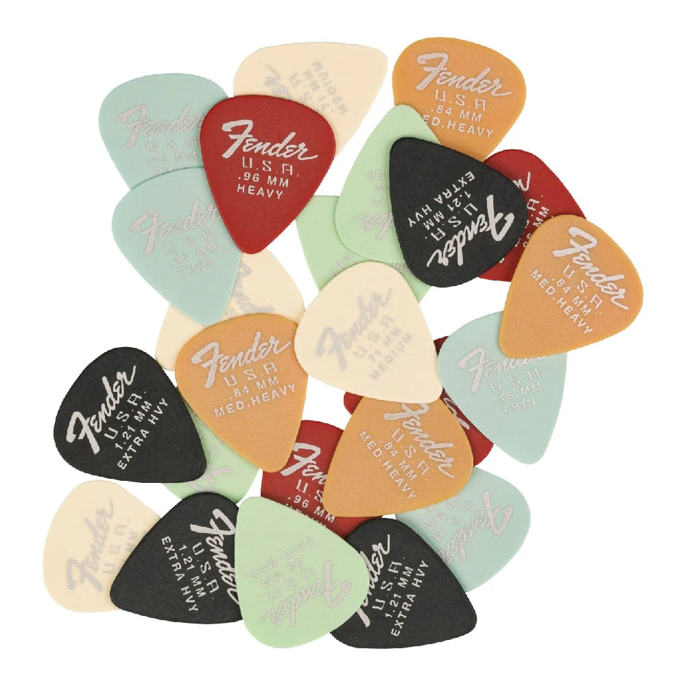 Fender Dura-Tone 351 Pack of 24 Mix Picks - Image 3