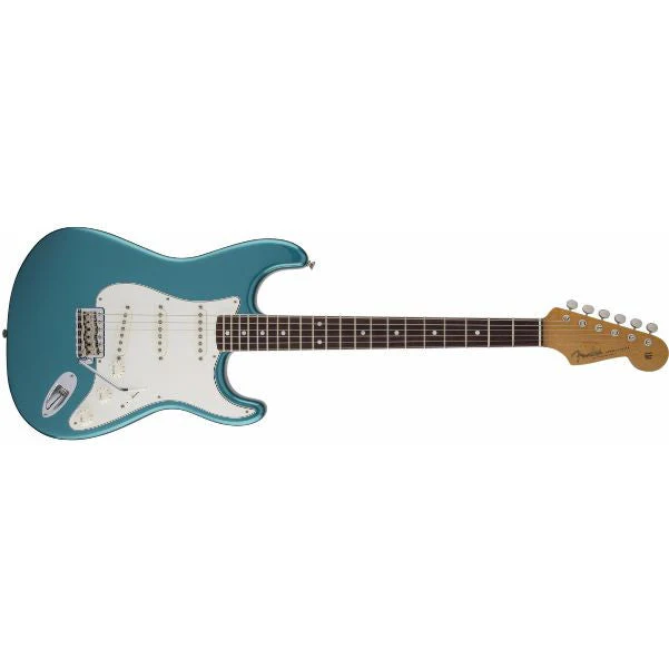 Fender Eric Johnson Stratocaster Electric Guitar, Rosewood Fingerboard, Lucerne Aqua Firemist