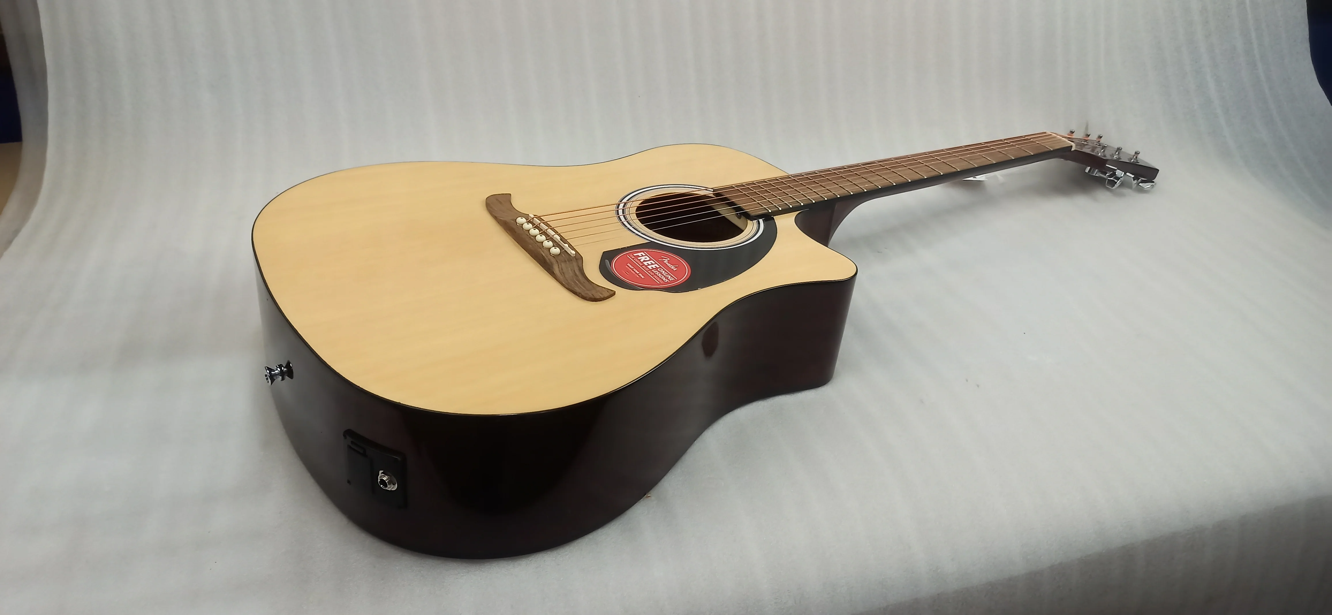 Fender FA-125CE Dreadnought Cutaway Electro Acoustic Guitar - Open Box - Image 49