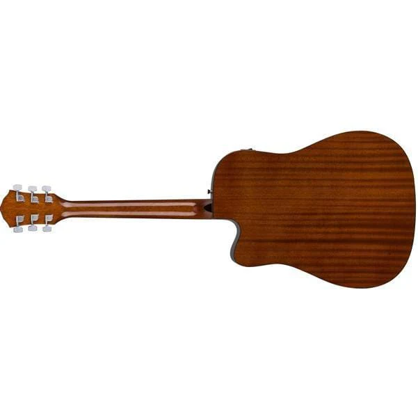 Fender FA-125CE Dreadnought Electro Acoustic Guitar with Dust Cover, Strap, Picks ,Polishing Cloth & Ebook - Image 3