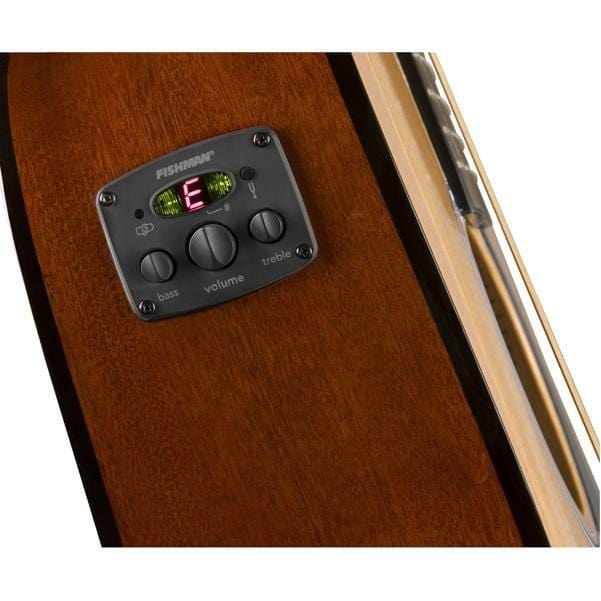 Fender FA-125CE Dreadnought Electro Acoustic Guitar with Dust Cover, Strap, Picks ,Polishing Cloth & Ebook - Image 4