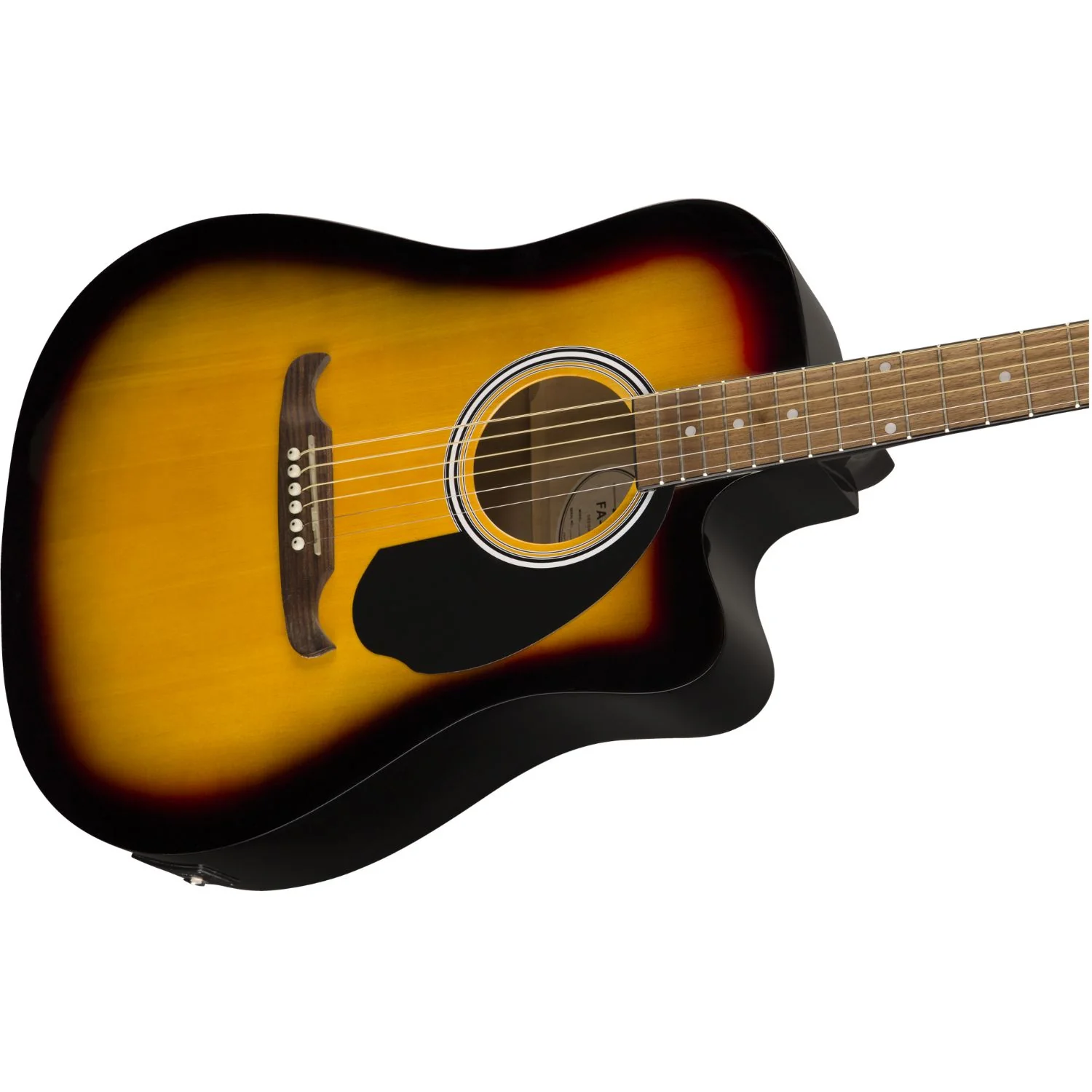 Fender FA-125CE Dreadnought Cutaway Electro Acoustic Guitar - Image 12