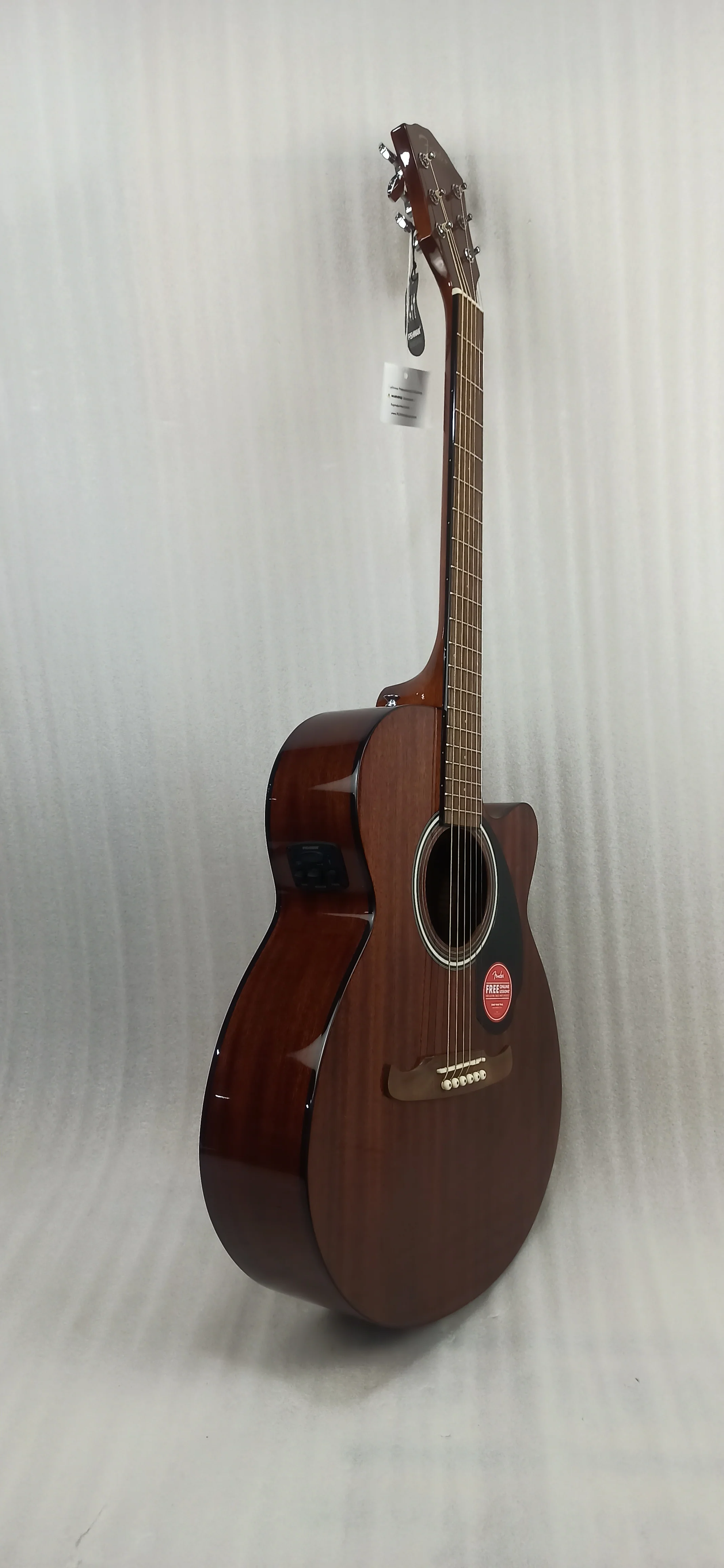Fender FA-135CE Concert V2 Electro Acoustic Guitar - Natural Mahogany - Open Box - Image 21