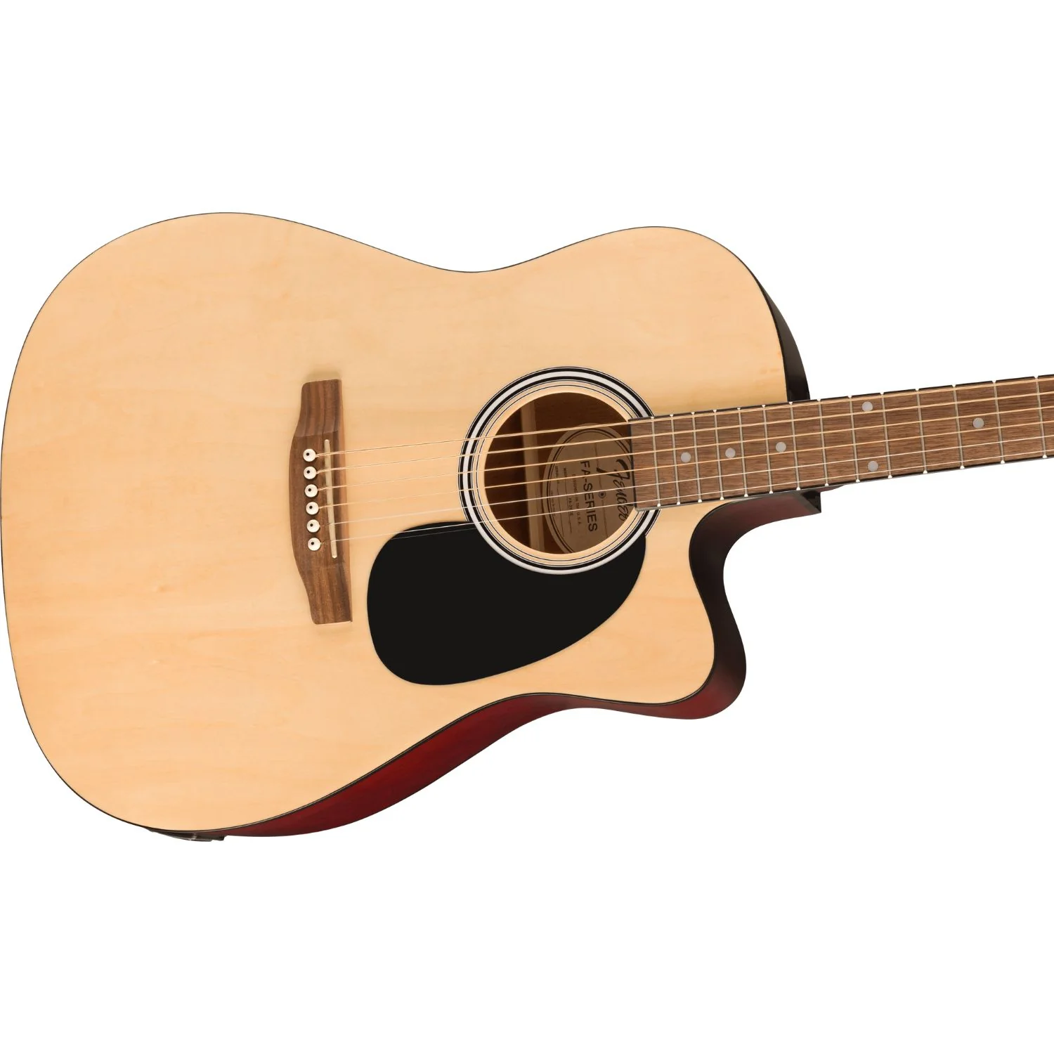 Fender FA-25CE Dreadnought 6 String Electro Acoustic Guitar - Image 3