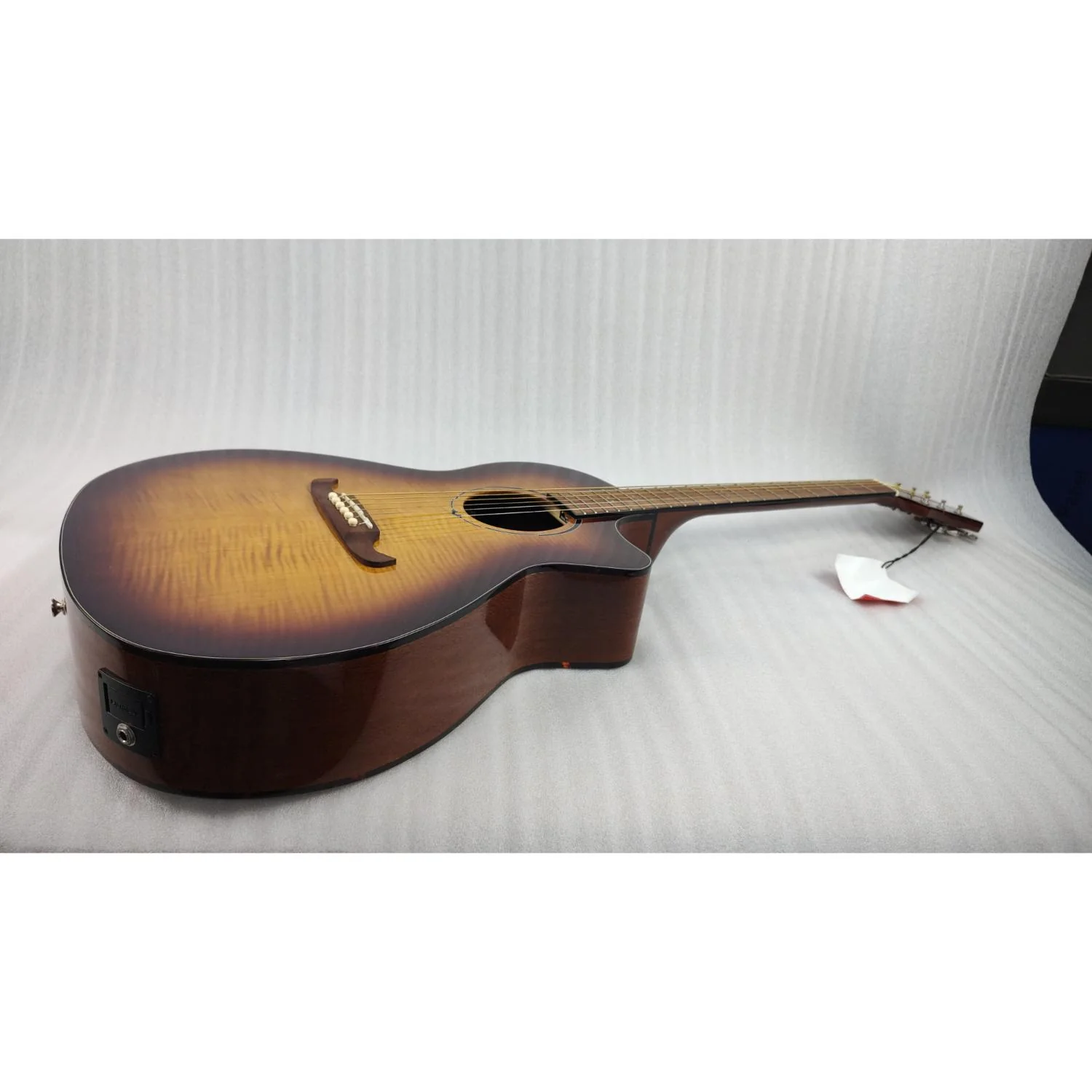 Fender FA-345CE Auditorium Electro Acoustic Guitar - 3 Tone Tea Burst - Open Box - Image 7