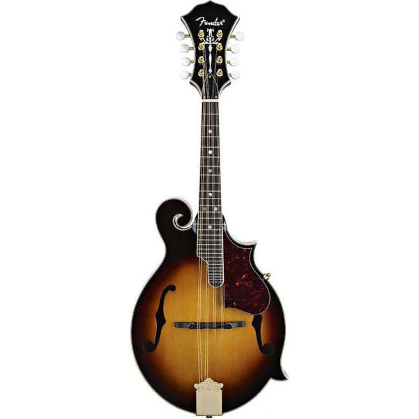 Fender FM-63S Mandolin, inchFinch Style, Carved Solid Spruce Top, Mother of Pearl Inlays - Sunburst