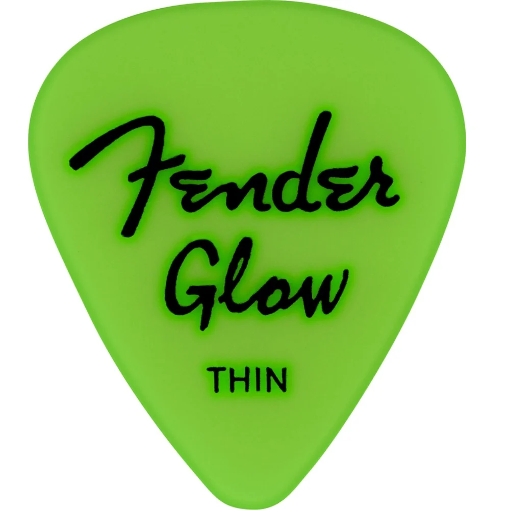 Fender Glow In The Dark Guitar Picks - Pack of 12 - Image 2