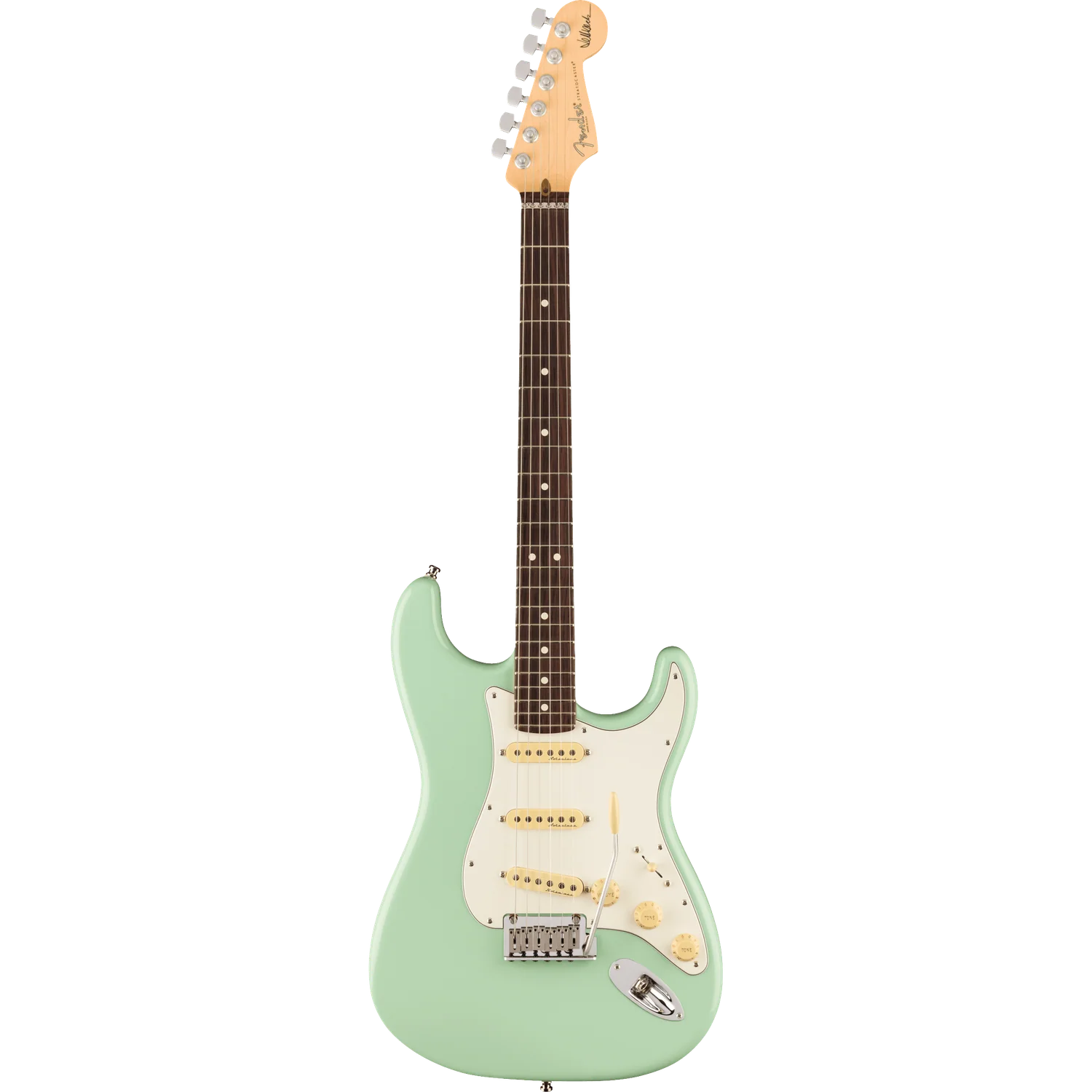 Fender Jeff Beck Stratocaster Electric Guitar, Rosewood Fingerboard, Surf Green