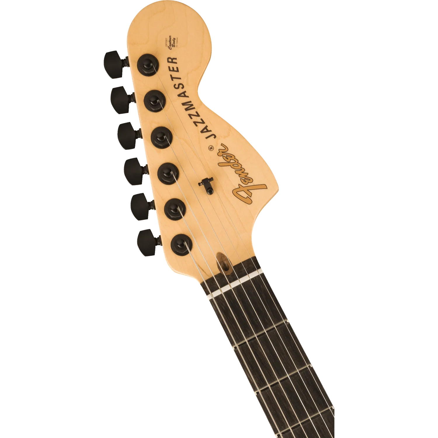 Fender Jim Root Jazzmaster Electric Guitar, Ebony Fingerboard, Flat Black - Image 4