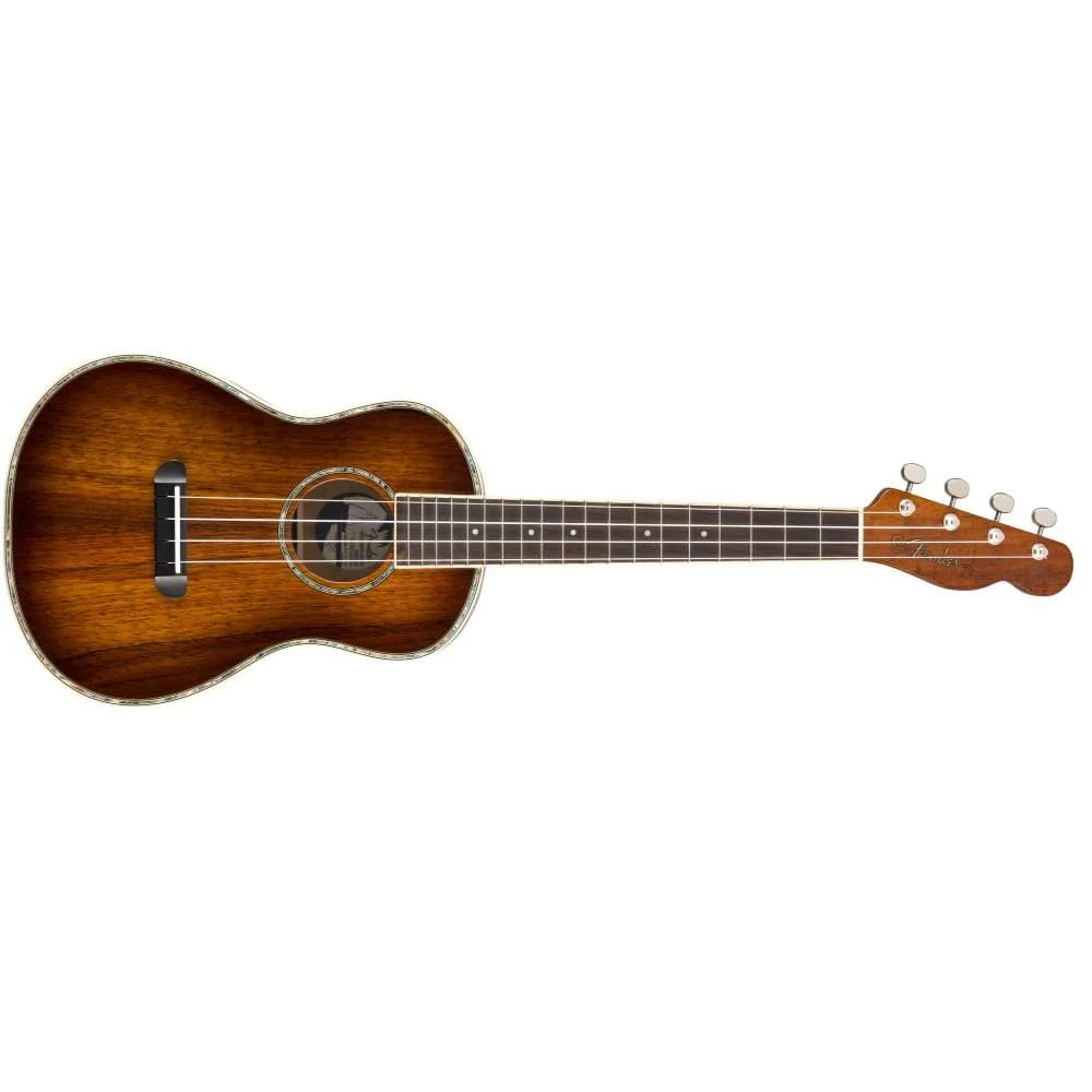 Fender Montecito Tenor Ukulele With Bag - Image 9