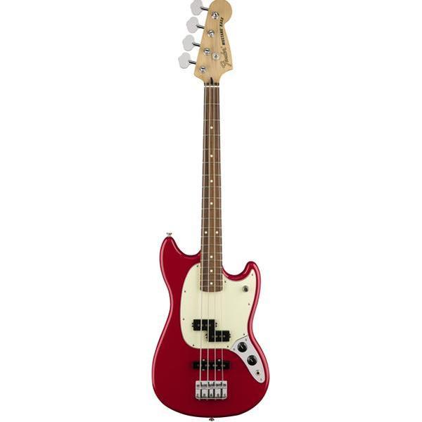 Fender Mustang Bass PJ Pau Ferro Fingerboard 4 String Bass Guitar - Image 3