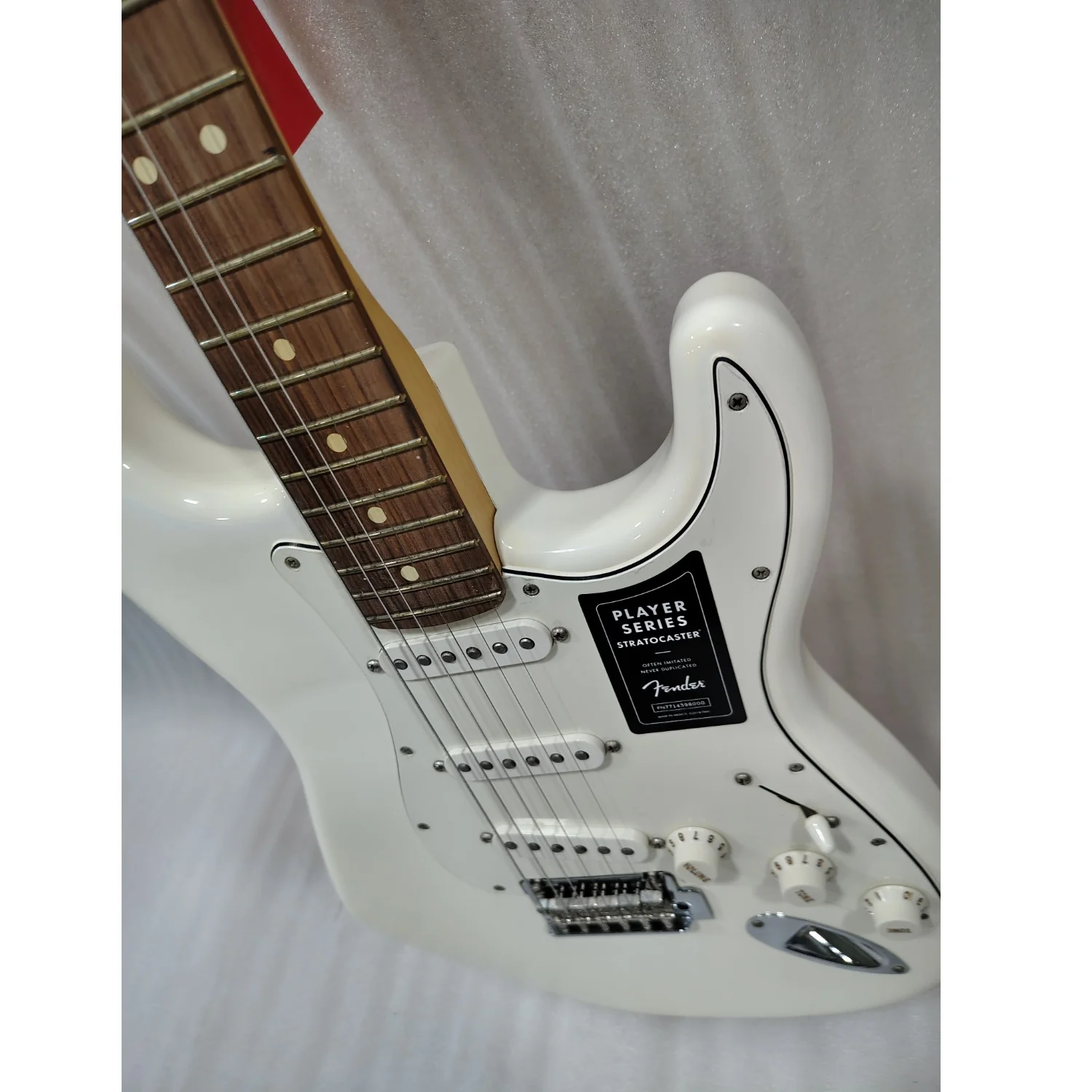 Fender Player Stratocaster 6 String Electric Guitar - Open Box - Image 5