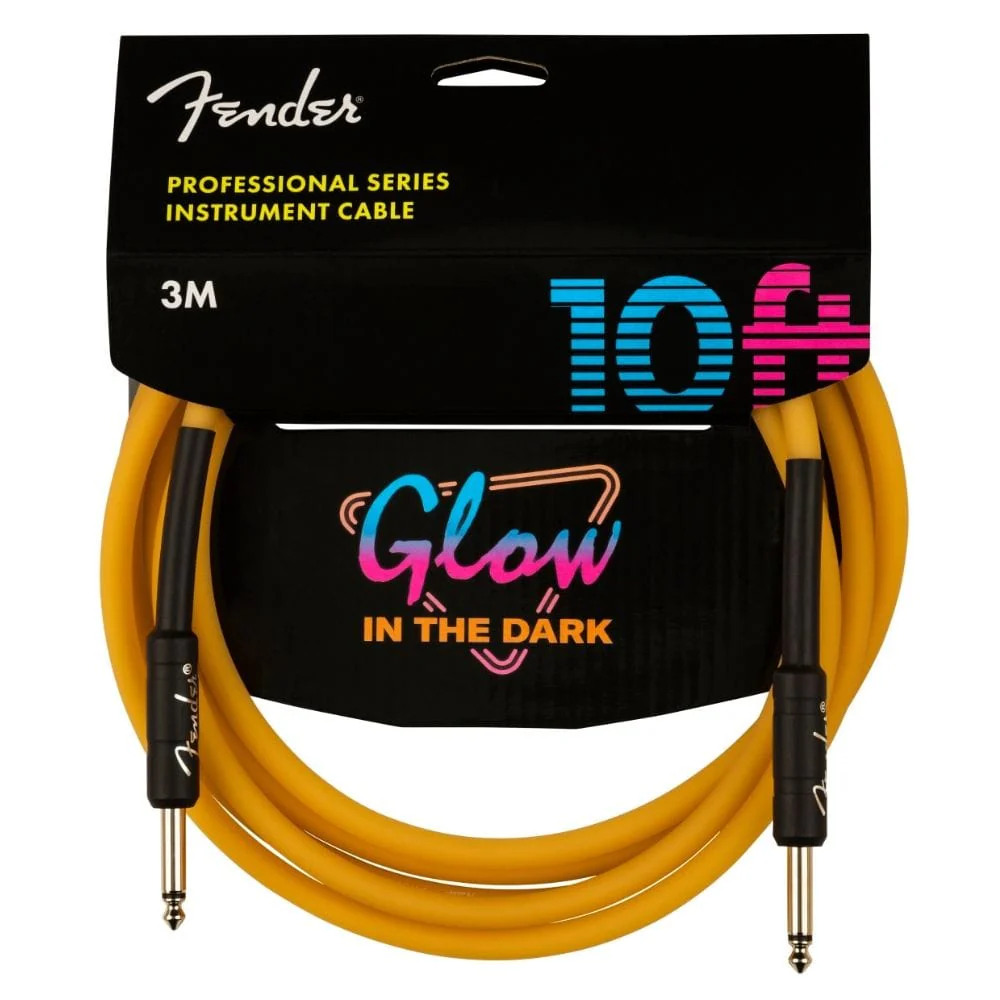 Fender Professional Series Glow in the Dark Cables - Image 4