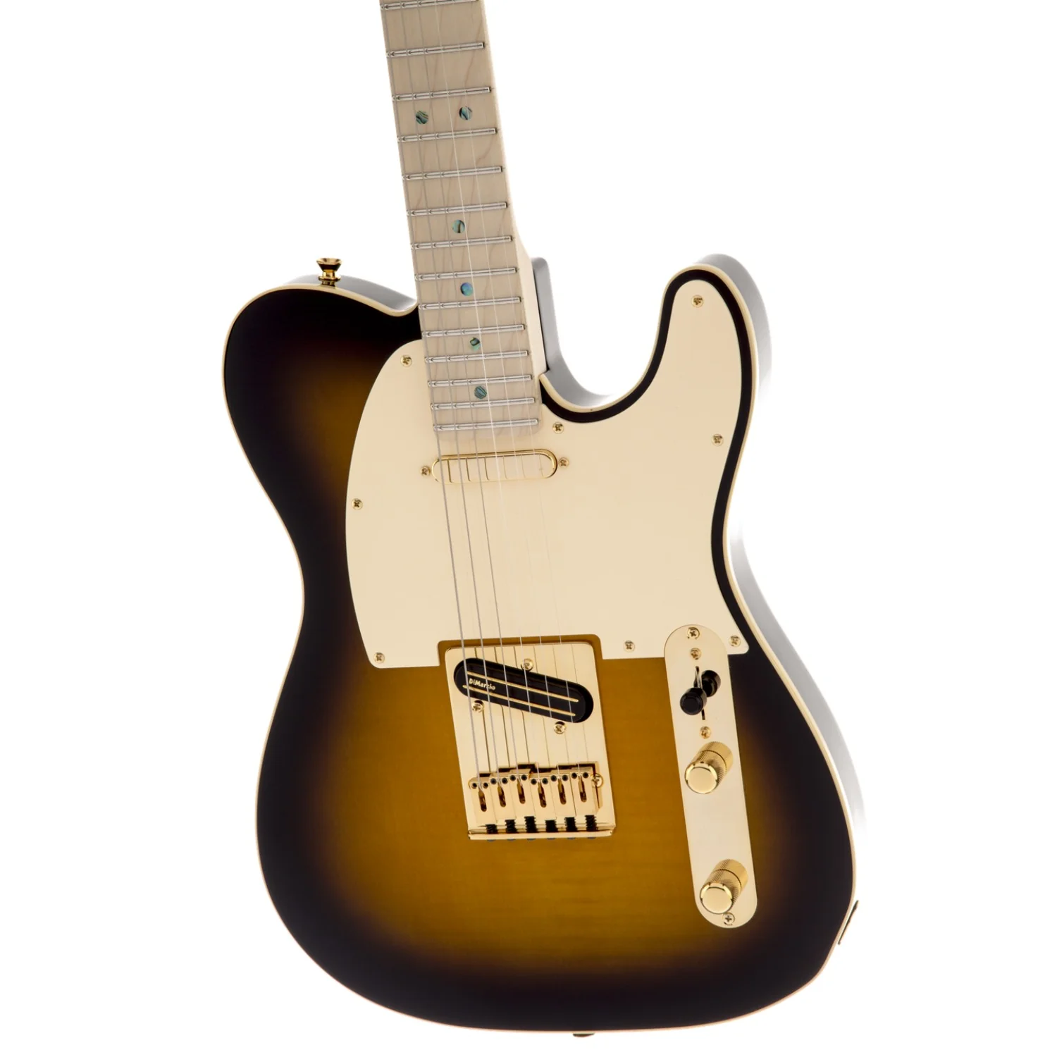 Fender Richie Kotzen Telecaster Electric Guitar, Maple Fingerboard, Brown Sunburst - Image 3