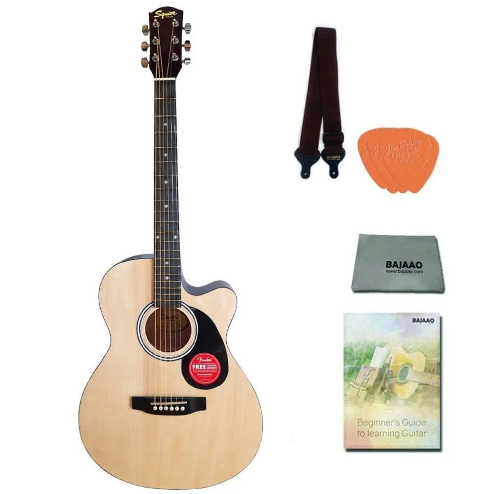Fender SA 135C 39" Cutaway Acoustic Guitar - Image 6