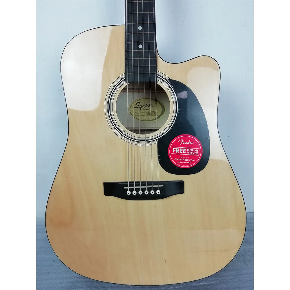 Fender SA105CE Electro - Acoustic Guitar - Natural - Open Box B Stock - Image 40