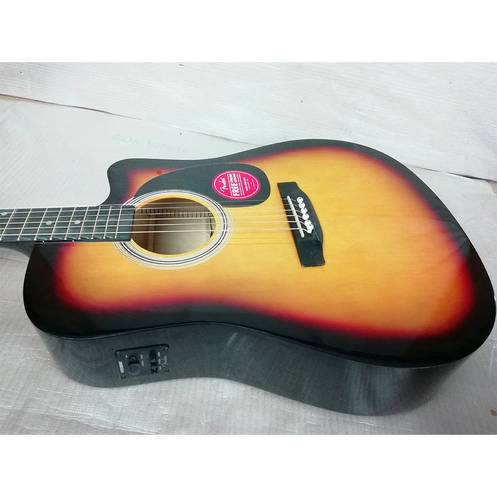 Fender SA105CE Electro - Acoustic Guitar - Sunburst - Open Box B Stock - Image 61