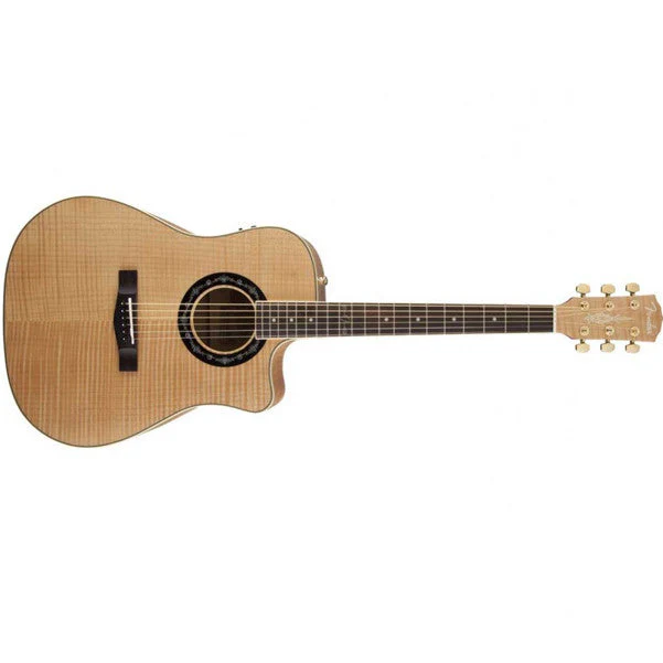 Fender T-Bucket 400CE Electro Acoustic Guitar - Natural - Image 2