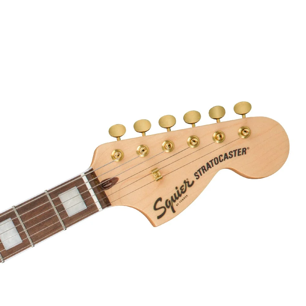 Fender Squier 40th Anniversary Stratocaster Gold Edition Electric Guitar - Image 11