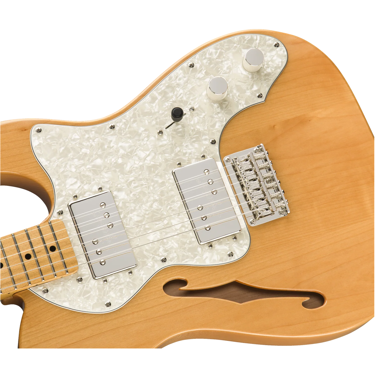 Fender Squier Classic Vibe 70s Telecaster Thinline Electric Guitar - Image 2