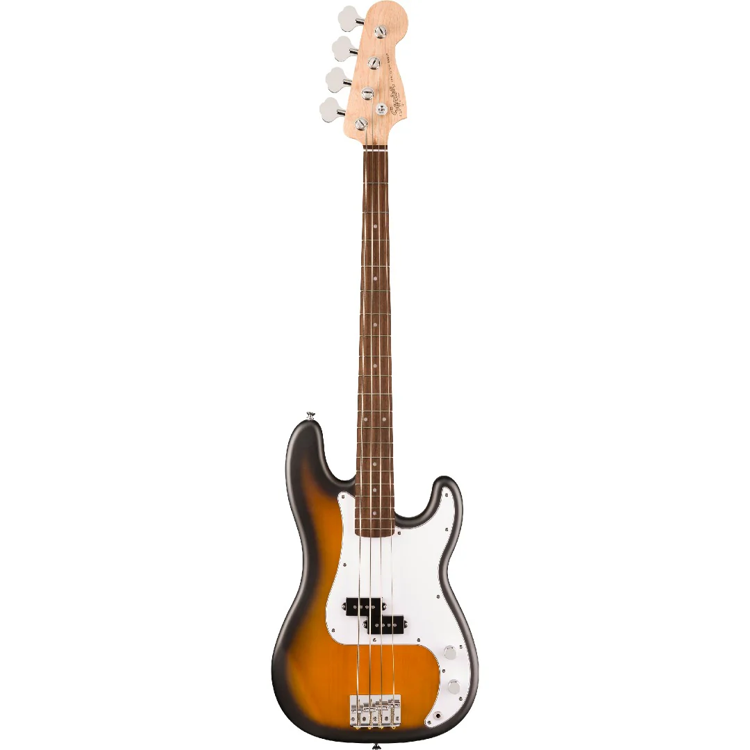 Fender Squier Debut Precision Bass Guitar with Gigbag, Polishing Cloth, Picks, Strap, Tuner & Ebook - Image 2