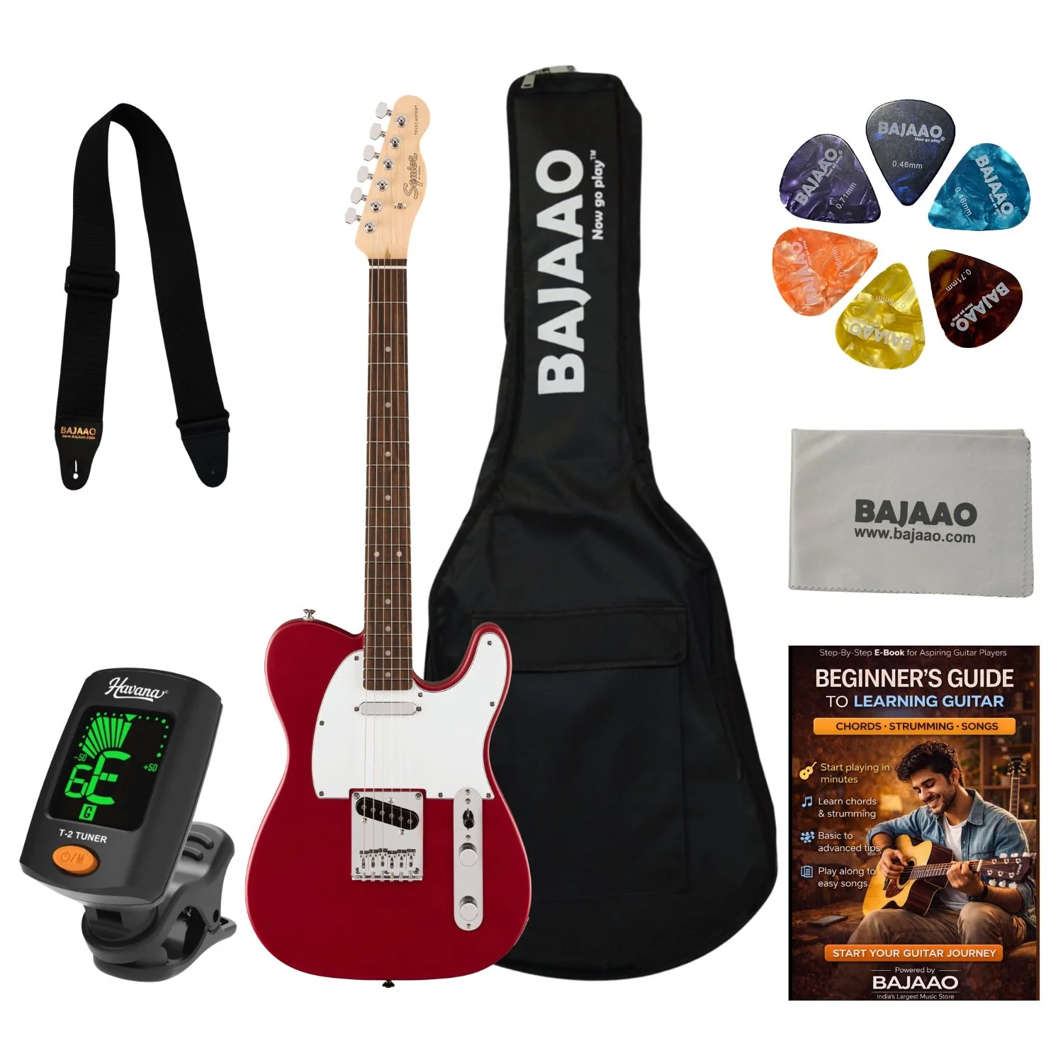 Fender Squier Debut Telecaster Electric Guitar - Image 47