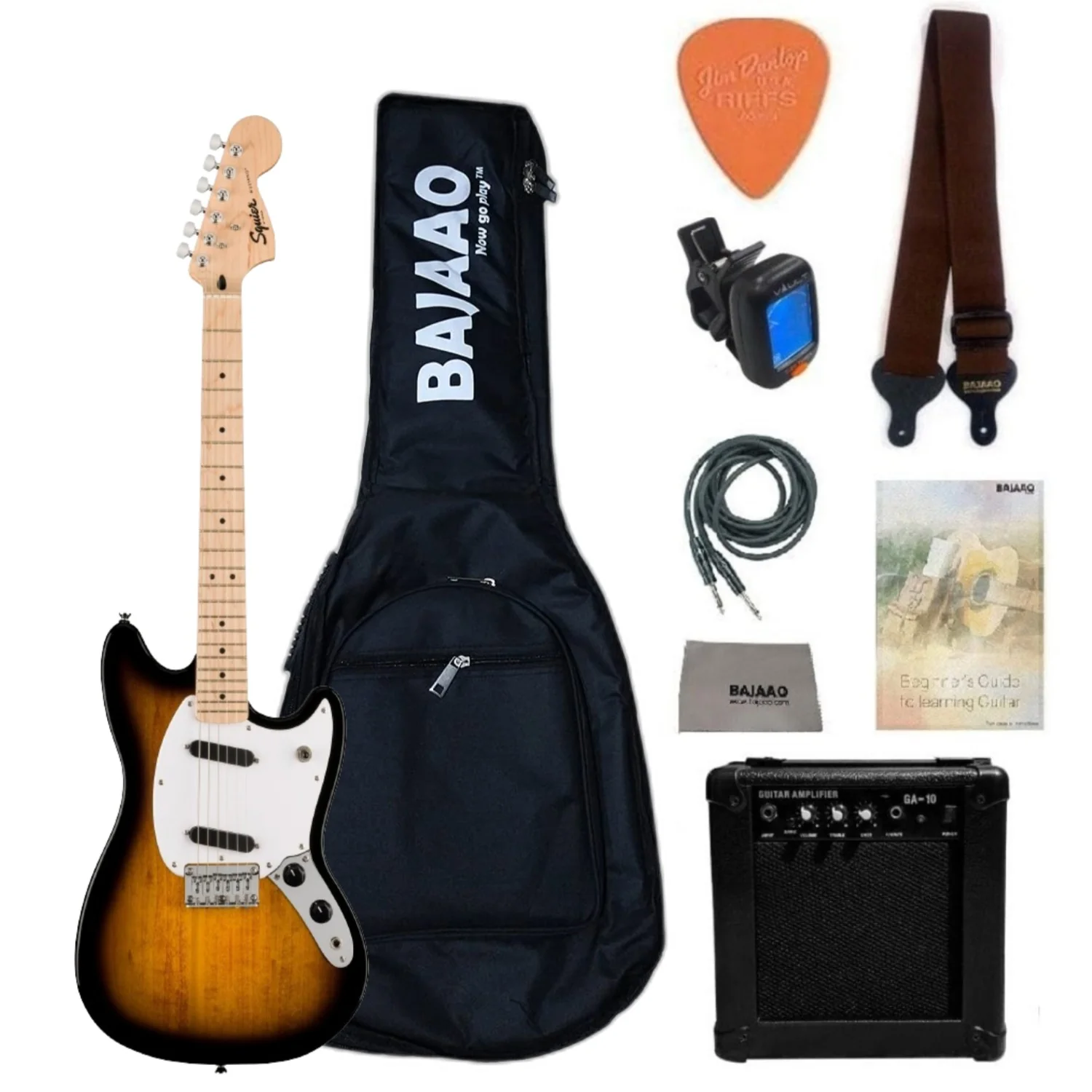 Fender Squier Sonic Mustang 6 String Electric Guitar - Image 59