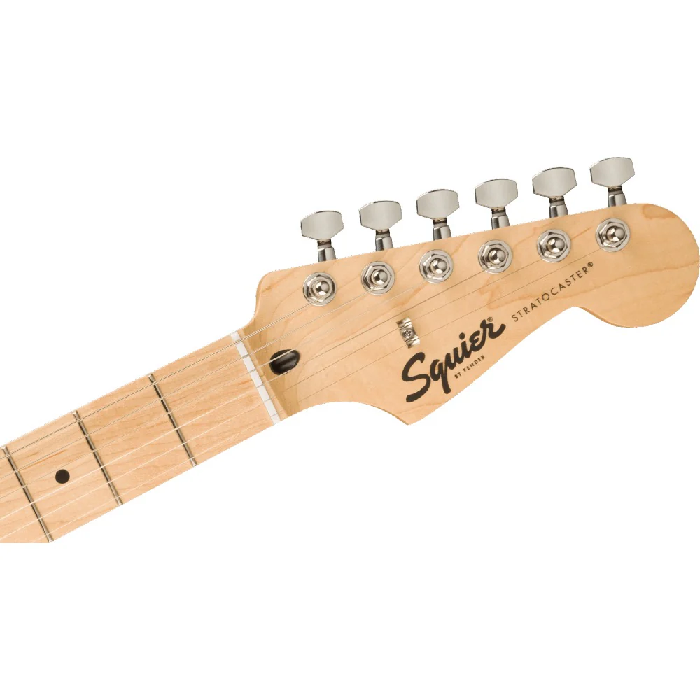 Fender Squier Sonic Stratocaster Electric Guitar with Bag,Polishing Cloth, Strap, Tuner, Pick and Ebook - Image 46