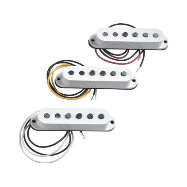 Fender Tex-Mex Strat Pickups, Set of 3 - White