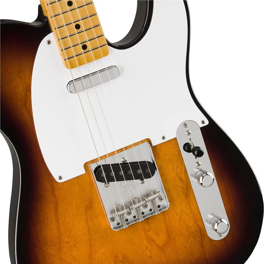 Fender Vintera Series 50s Telecaster 6 String Electric Guitar - 2 Color Sunburst - Image 3
