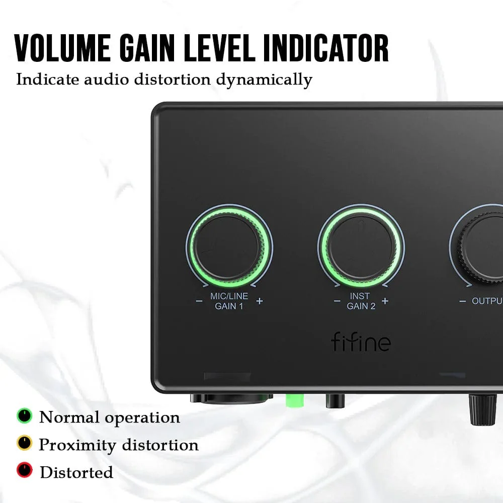 Fifine Amplisound SC1 Streaming Audio Mixer - Image 2