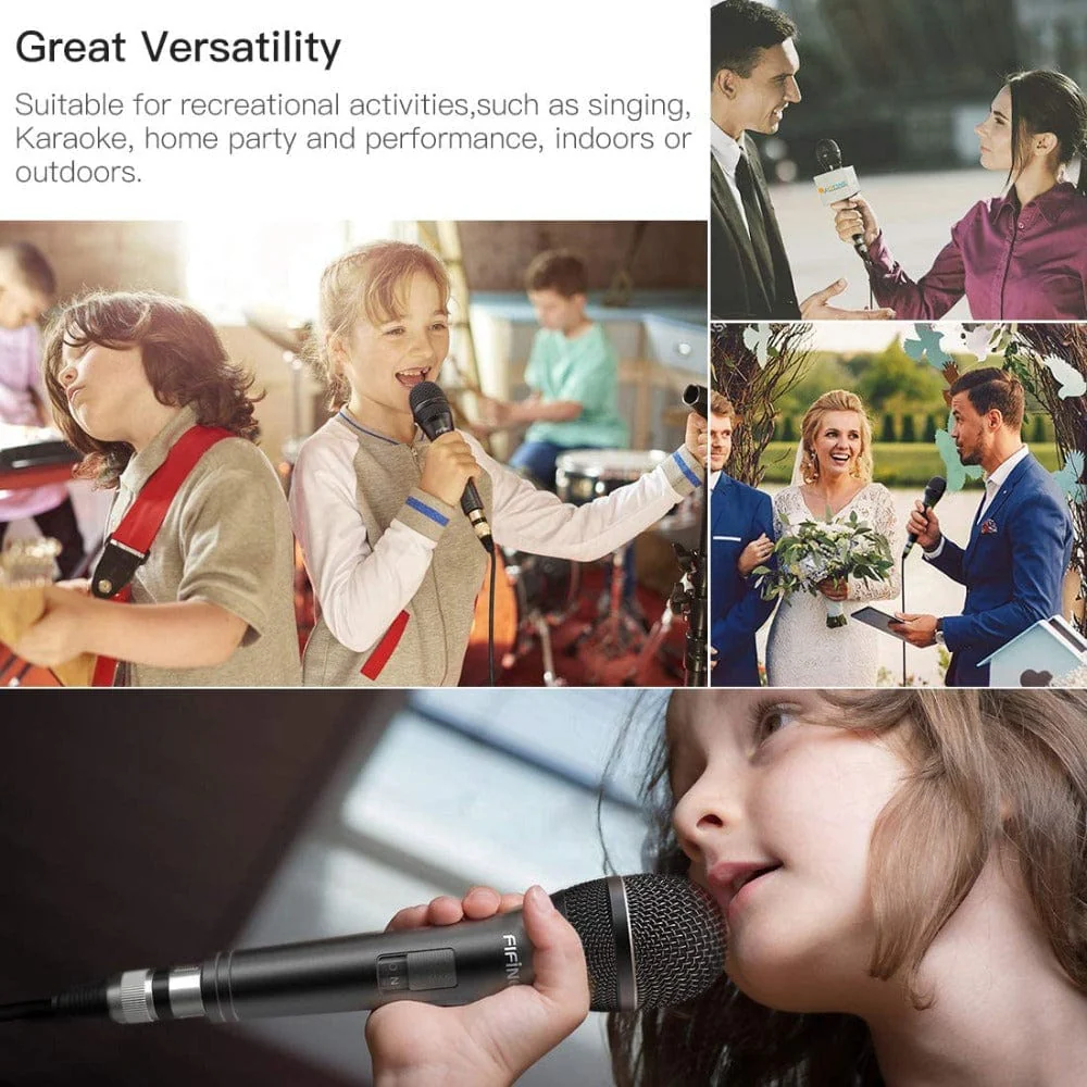 Fifine K6 Wired Handheld Cardioid Dynamic Microphone - Image 6